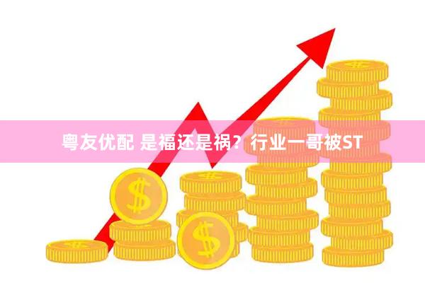 粤友优配 是福还是祸？行业一哥被ST