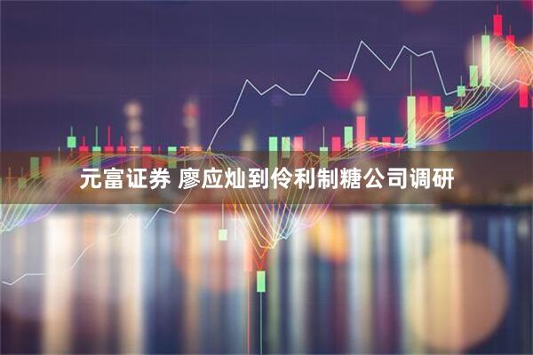 元富证券 廖应灿到伶利制糖公司调研